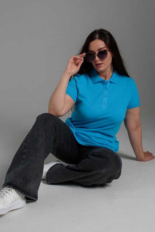 14402 футболка поло женская