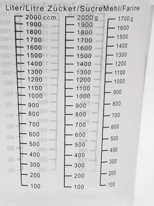 Кувшин мерный Доляна, 2 л, цвет прозрачный  фото 3