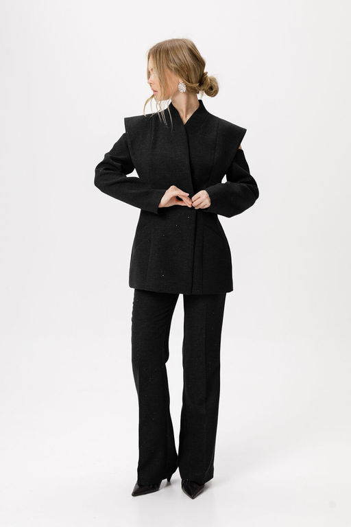 Жакет Pirs 6423 чёрный  фото 4