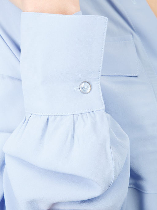 Платье-рубашка женское ZZ-WD030306-61 l.blue - Eleganzza фото 5