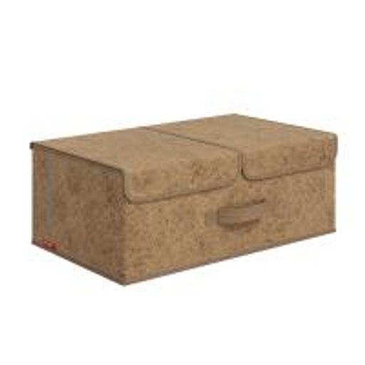 VAL MA-BOX-L2 Короб стеллажный 2-х секционный, 50*30*20 см, MONET AUTUMN, шт