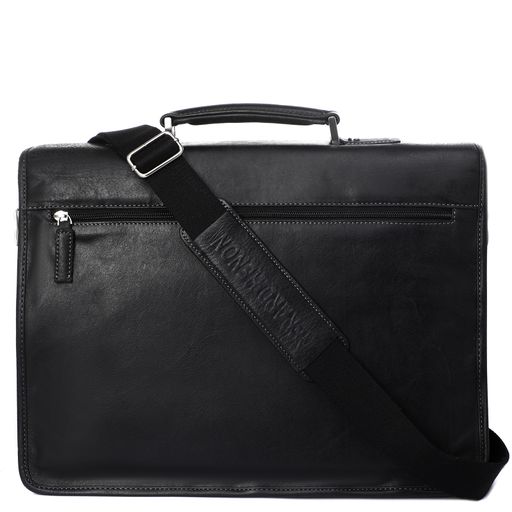 Мужской портфель GERARD HENON Артикул 877393, черный  фото 4
