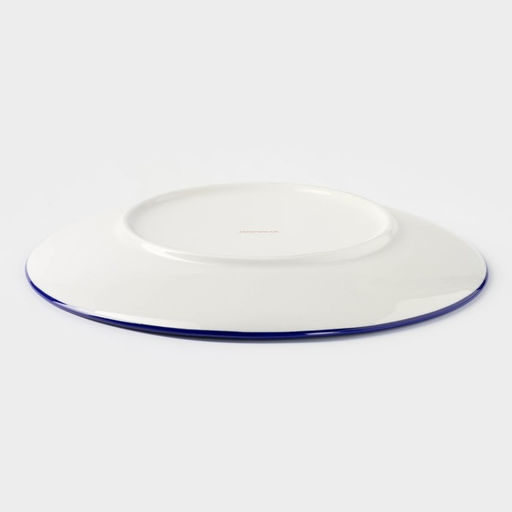 Тарелка Доляна «Бодом», d=26.7 см, керамика, синяя