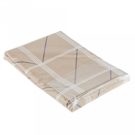 Пододеяльник 1,5 спальный "Миллер" 145х215см, бязь "Комфорт" 121г/м2, хлопок 100%, упаковка "эконом" ПВХ 28х41см, "Домашняя мода" (Россия)