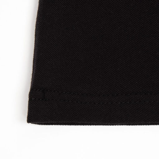 Футболка поло женская MINAKU: Basic line, чёрная, размер 52