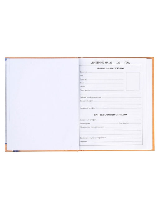 Дневник школьный для 1-11 классов, «Тетрадный лист», твёрдая обложка 7БЦ, глянцевая ламинация, 40 листов