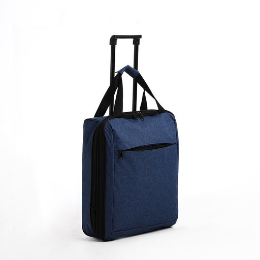 Чемодан на молнии, цвет синий - Simaland фото 2