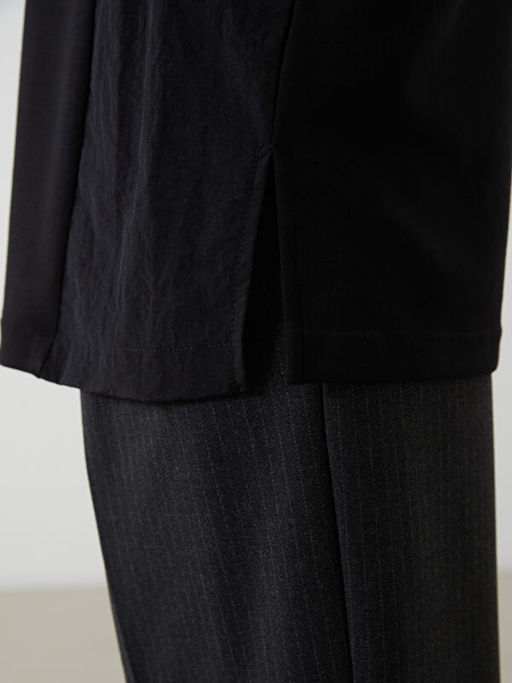 Dik Yaka Oversize Kad?n Sweatshirt