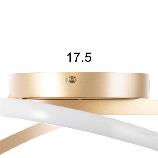 Светильник «Модес» LED 56 Вт 4000К золото 100×50×9 см BayerLux