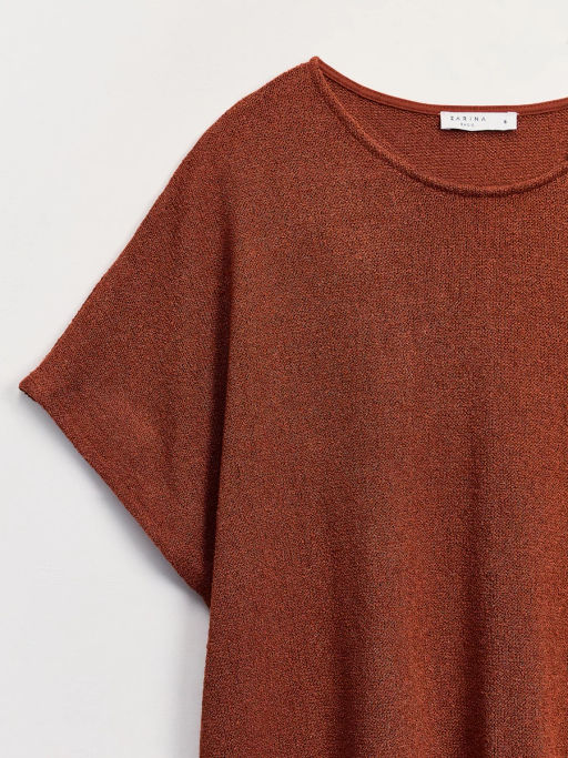 Футболка прямого кроя из вискозы ZR2605013420-21 / Zarina