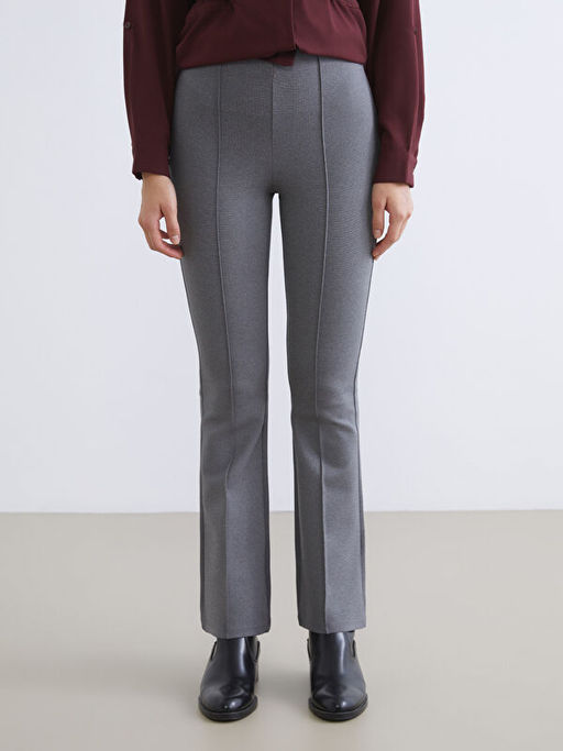 Ekstra Dar Fit ?spanyol Pa?a Kad?n Pantolon