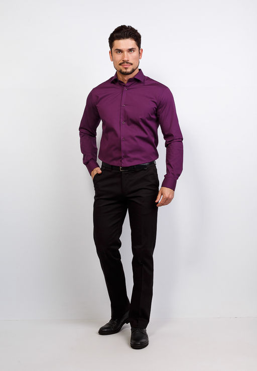 Сорочка мужская длинный рукав GREG 740/139/LID/Z  фото 5