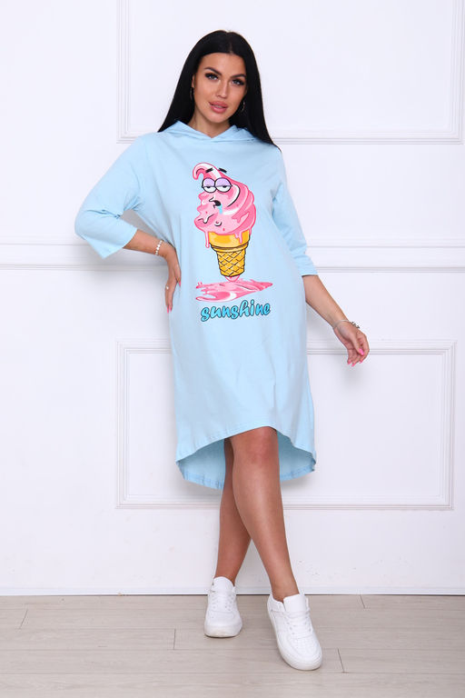 Туника с капюшоном 3320-0001-К-ОН