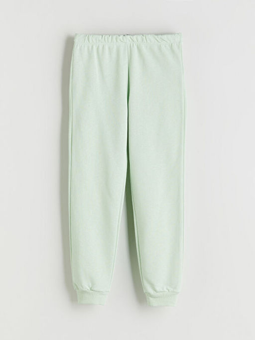 Bisiklet Yaka K?z ?ocuk Pijama Tak?m?