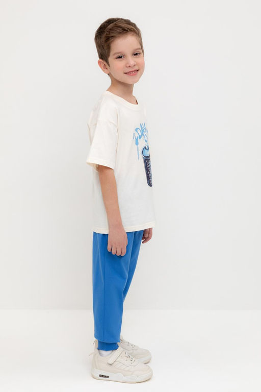 КР 400633/ярко-голубой брюки для мал