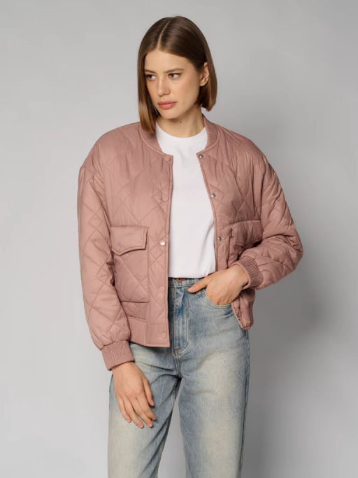 Куртка женская 12411-22033 rose taupe - Eleganzza фото 2