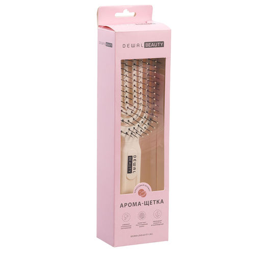 Щетка для укладки Dewal Beauty Аромат | Aroma с ароматом кокоса 5464-Coconut  фото 4