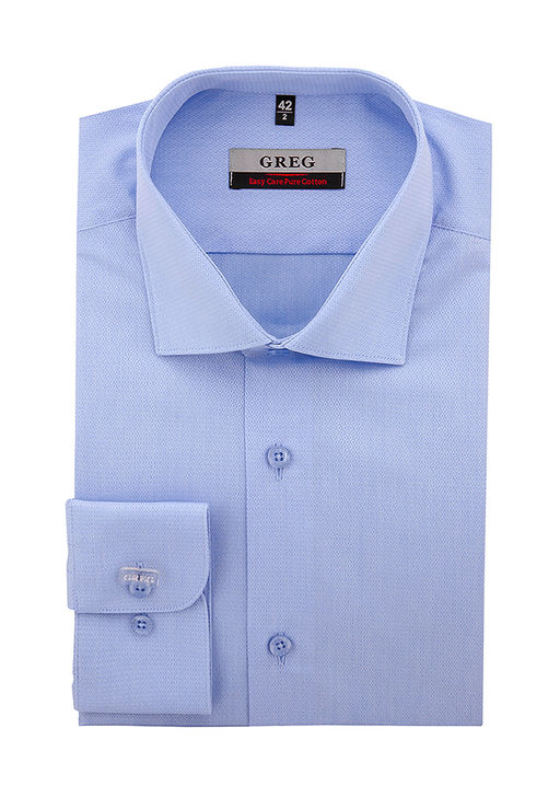 Сорочка мужская длинный рукав GREG 223/191/6076/Z  фото 2