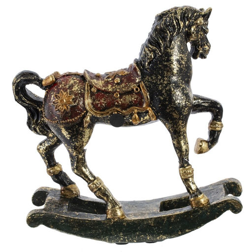 Фигурка декоративная "Лошадка-качалка", L16 W5,5 H16,5 см