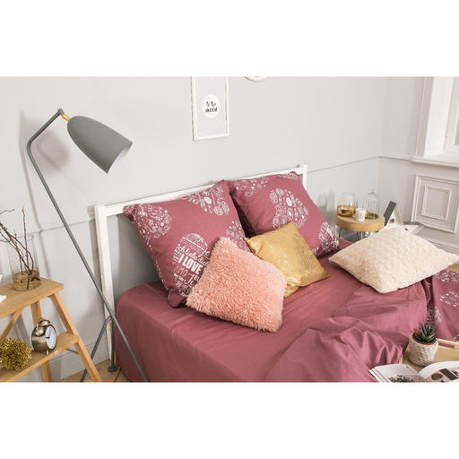 Постельное бельё Этель евро Te amo (вид 2) 200 х 217 см, 240*220 см, 70 х 70 - 2 шт, бязь  фото 9