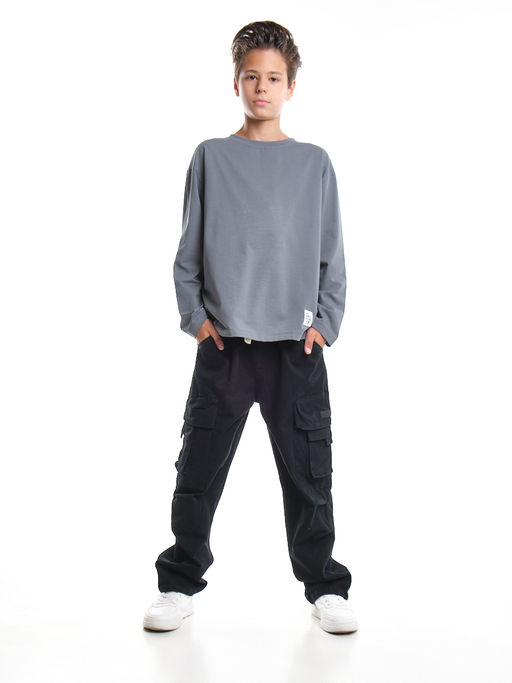 Брюки карго 33-91236 черный - Mini maxi фото 25