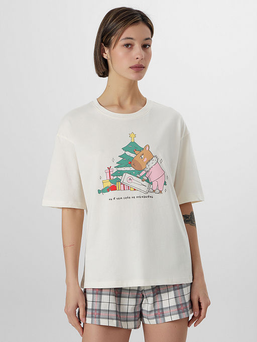 КОМПЛЕКТ ЖЕНСКИЙ (ДЖЕМПЕР, ШОРТЫ)