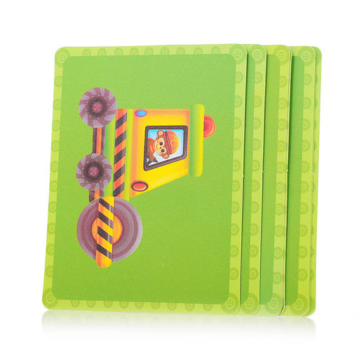 Мозаика магнитная Дорожное движение в коробке - Щепочка фото 3