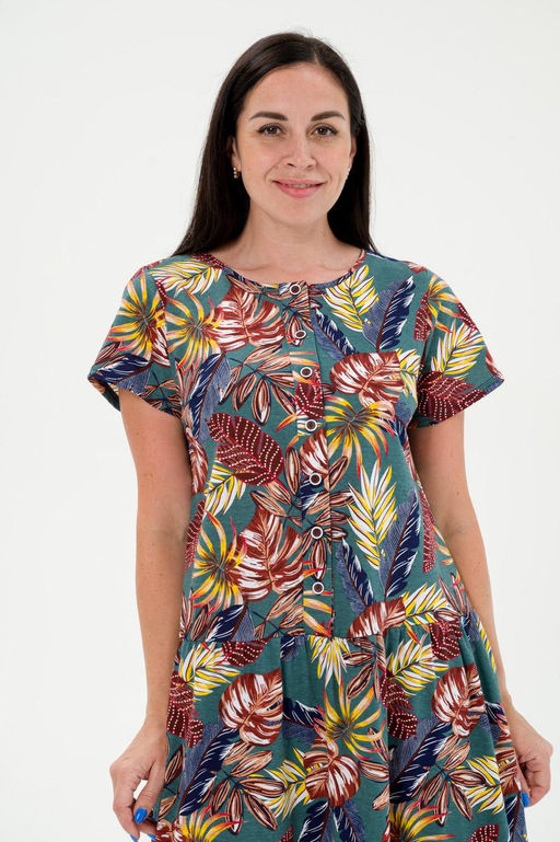 Платье женское из кулирки Кармелита осень - Амадэль фото 6