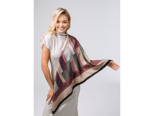 Платок женский Lanotti картина/№15