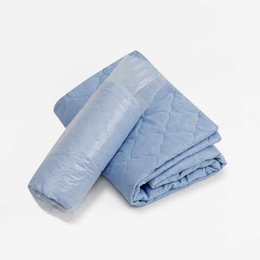 Покрывало 215х240см, голубой, синтепон 100г/м, микрофибра 80г/м, 100% полиэстер - Vesta фото 3
