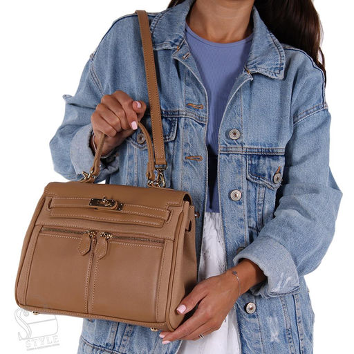 Сумка женская  012311107 khaki Chrisbella/30  в Новосибирске