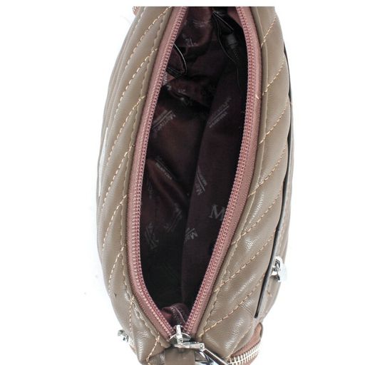 Сумка женская искусственная кожа Marrivina-21332, 1отд+карм/пер, плечевой ремень, капучино SALE 244027 - Adelia фото 3