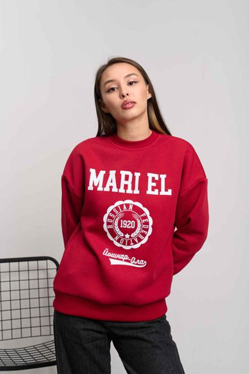 Свитшот женский Mari El - Yollochka фото 4