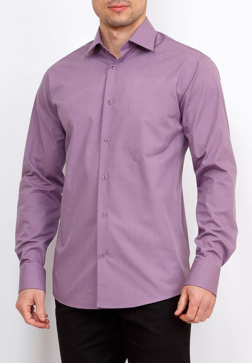 Сорочка мужская длинный рукав GREG 730/319/PUR/Z  фото 10