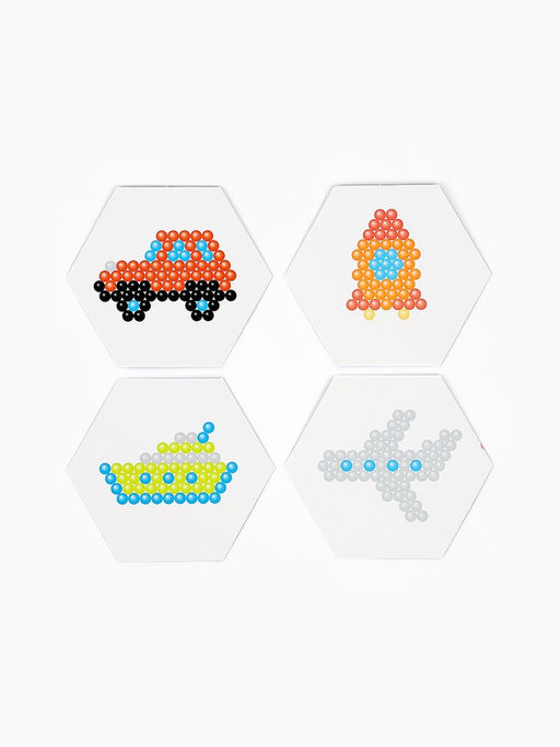 Аквамозаика для детей «Транспорт», 240 шариков