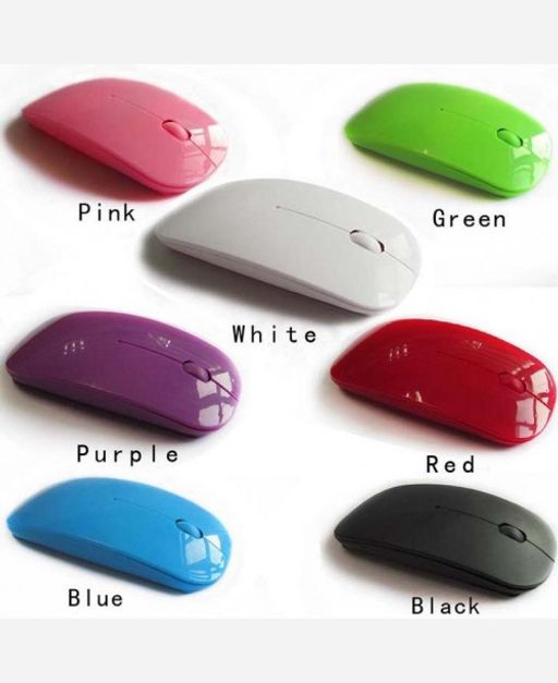 Беспроводная ультра-тонкая мышь 2.4 G, цвета в ассортим 9046251 - Yiwu youda import & export co фото 5