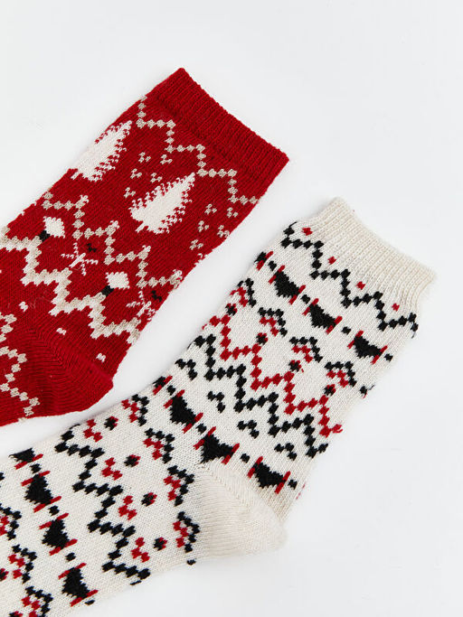 Y?lba?? Temal? Kad?n Soket ?orap 2li