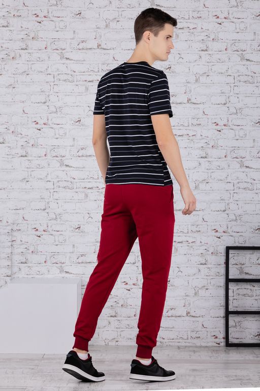 Брюки спортивные 
 3.MM053B-красный