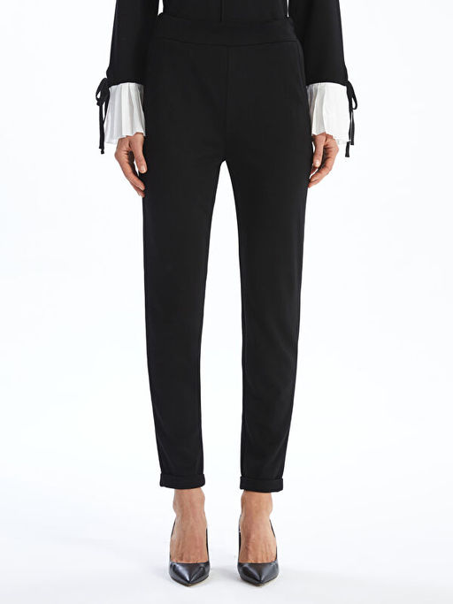 Beli Lastikli Kad?n Pantolon