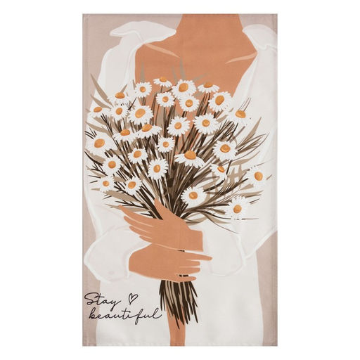 Полотенце «Этель» Stay beautiful, 40×73 см, 100% хлопок, саржа 190 г/м²