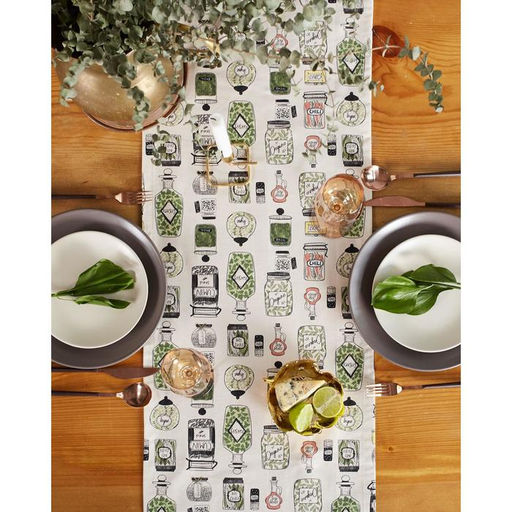 Дорожка на стол Этель Kitchenware 40х149см, 100% хлопок, саржа 190 г/м2  фото 8