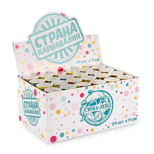 Хлопушка пружинная На счастье, 11см - Страна карнавалия фото 3