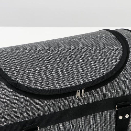 Сумка - переноска для животных, с люком, 40 х 25 х 27 см, микс цветов - Пижон фото 14