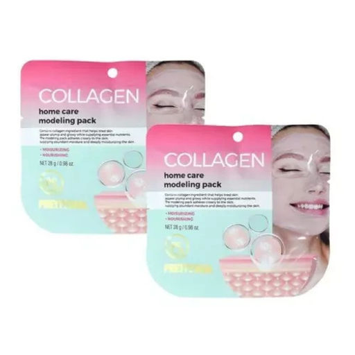 Pretty Skin Home Care Modeling Pack Collagen 28g - Альгинатная маска с колагеном
