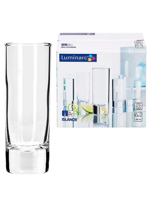 Набор стопок ИСЛАНДИЯ 6шт 60мл арт.J2891 /LUMINARC/  фото 6