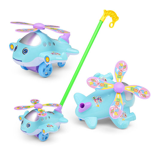 Каталка "Вертолёт Искорка" в пакете