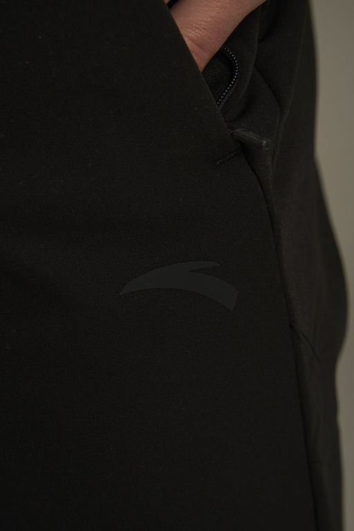 Брюки текстильные утепленные Черный ANTA TRN Woven Track Pants  фото 12