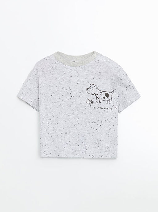 Bisiklet Yaka Erkek Bebek Ti??rt ve Pantolon 2li