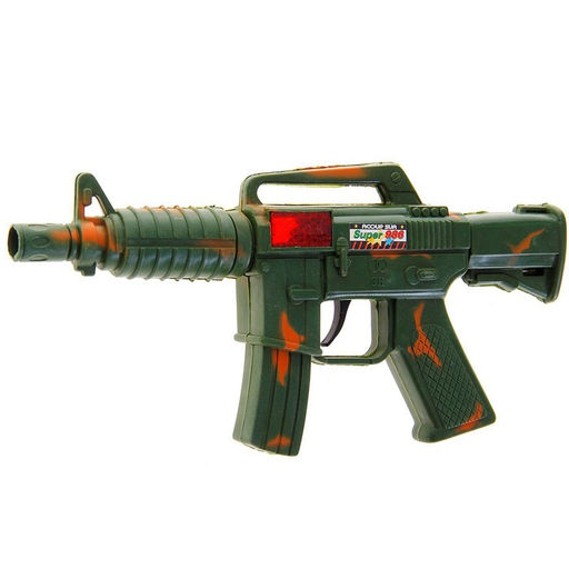 Автомат-трещотка Защитник, цвета МИКС - Simaland фото 4