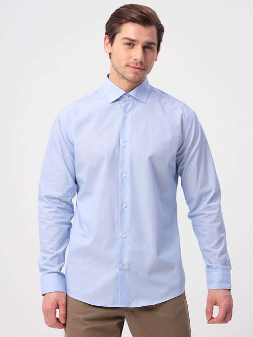 Сорочка мужская длинный рукав GREG 121/131/0036/Z/1p  фото 4